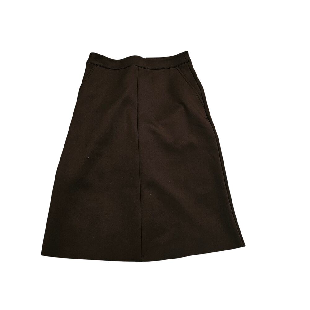 Forever 21 Skirt Womens XS (estimate) Black A Line Knee Length Minimalist